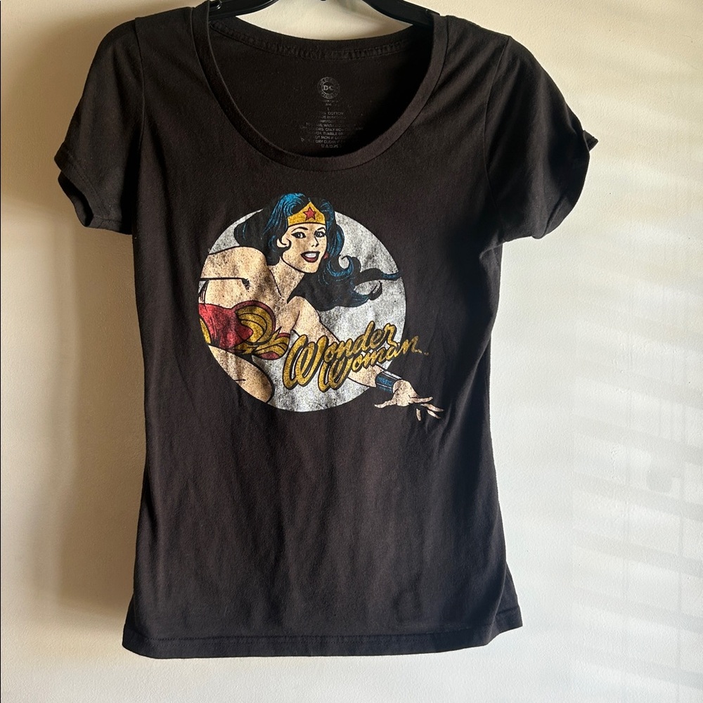 DC Black Wonder Woman Short Sleeve Tee